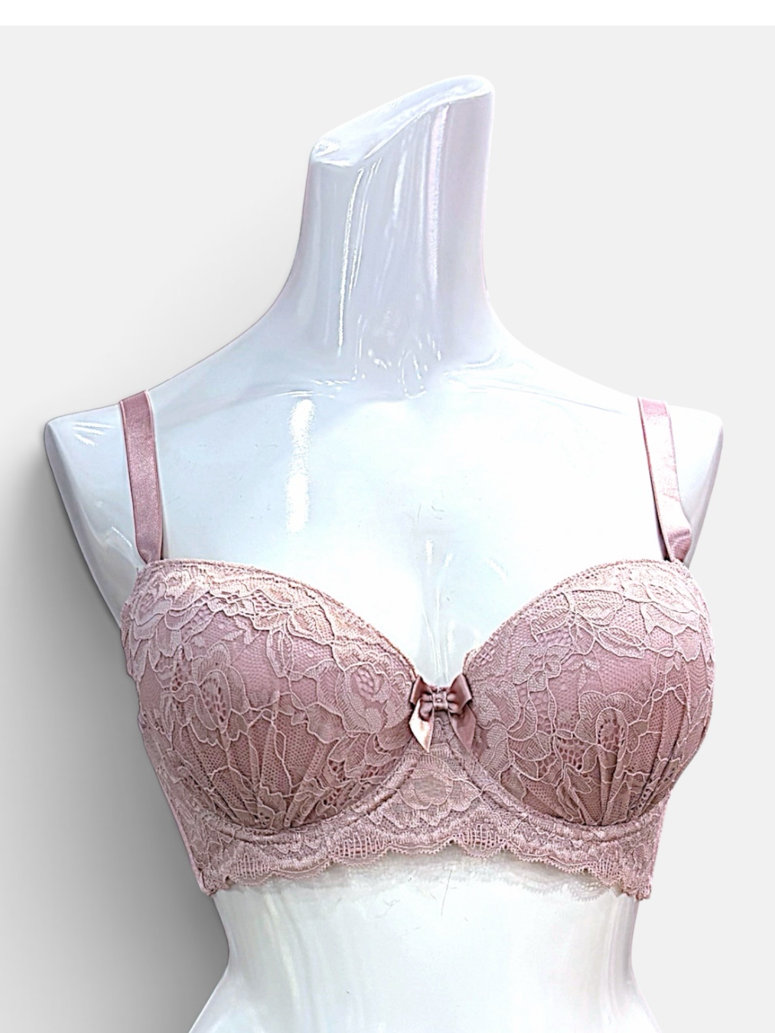 Pink & Black Floral | DDD-G cup Lace Bra & Panty Set - Image 27