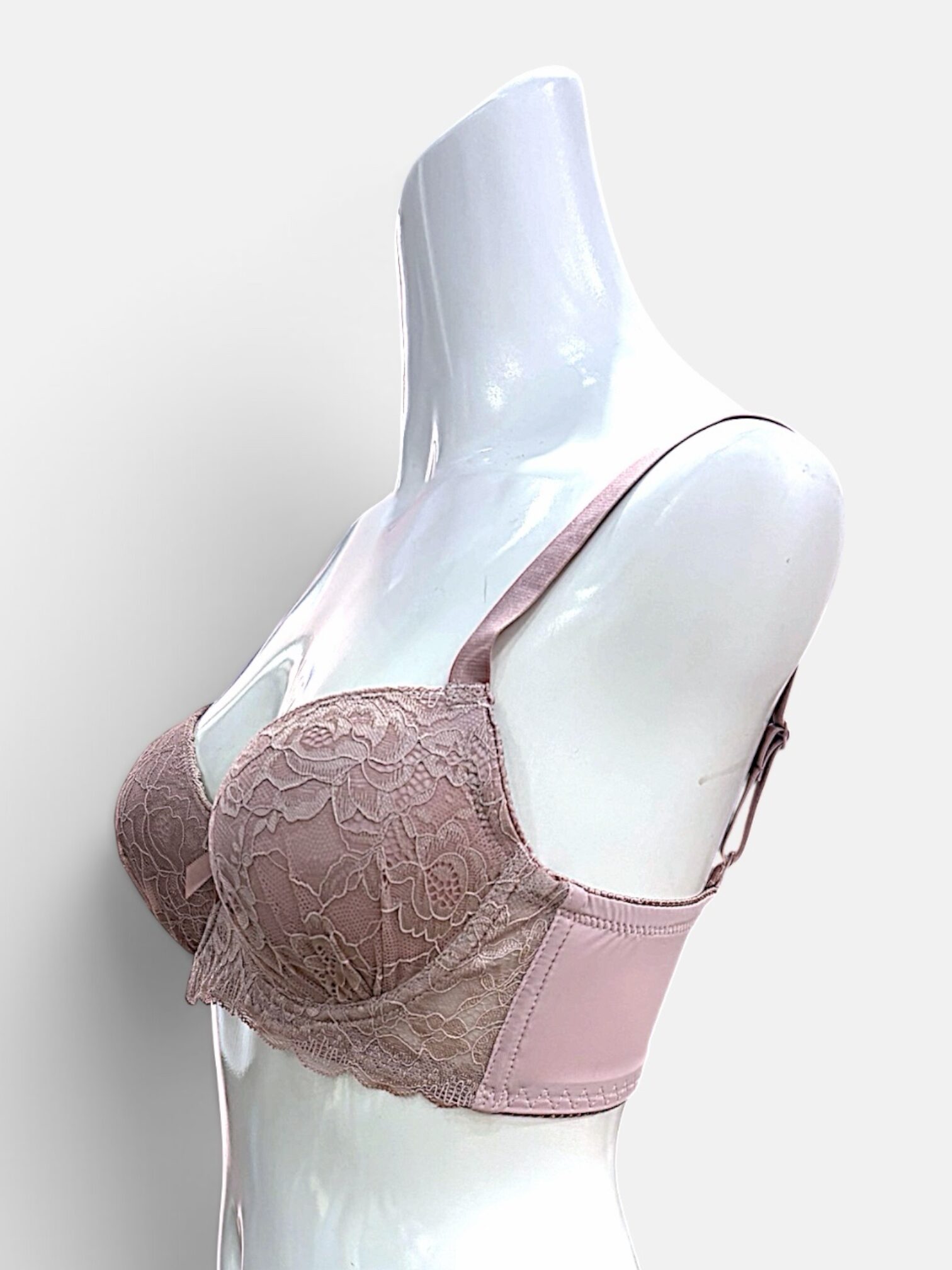 Pink & Black Floral | DDD-G cup Lace Bra & Panty Set - Image 24