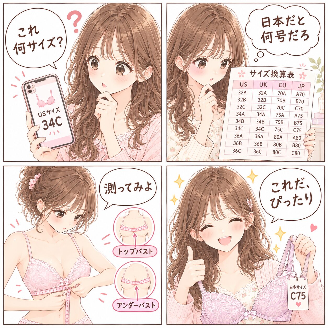 海外ブランドのサイズ表記を正しく読む方法